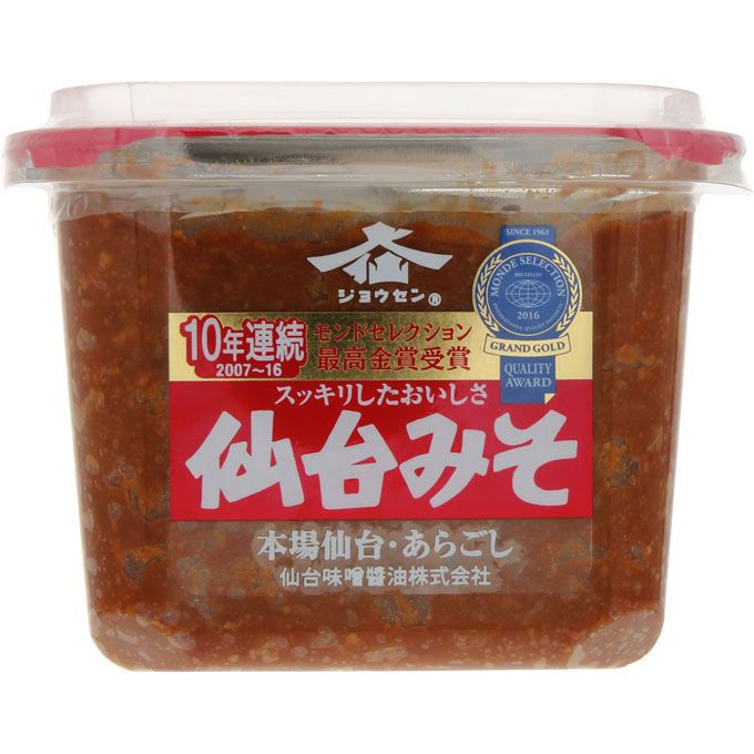 miso　904545 セール品 Sendai Miso Soy Sauce Sendai Miso Kamisen Authentic Sendai Miso 750g
