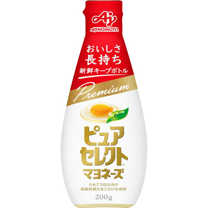 Ajinomoto Pure Select Mayonnaise Fresh Keep Bottle 200g