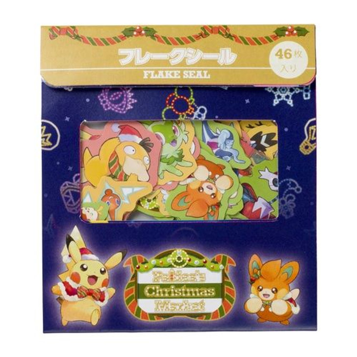 Pokemon Center Original Flake Sticker (Paldea’s Christmas Market)