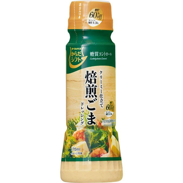 Mitsubishi Foods Corporation Karada Shift Carbohydrate Control Roasted Sesame Dressing 170ml