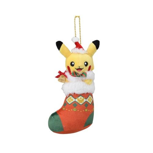 Pokemon Center Original Christmas Stocking Mascot Pikachu (PaldeaEEs Christmas Market)