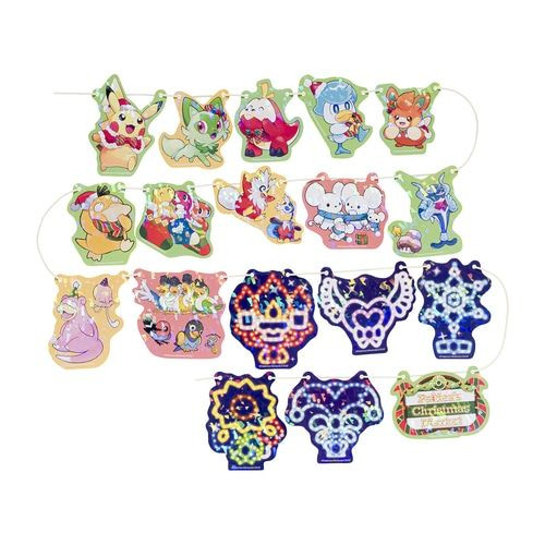 Pokemon Center Original Terastal Design Garland (Paldea’s Christmas Market)