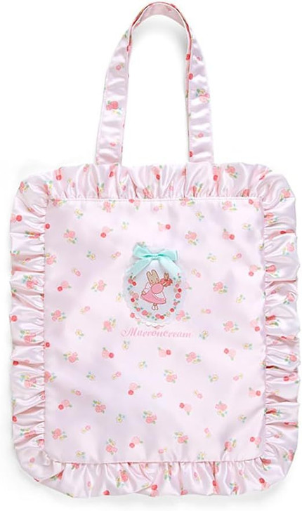 Sanrio Frilly Tote Bag Marron Cream (Petit Marron)