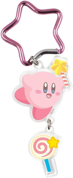 T's Factory Acrylic Keychain - Kirby with Star Rod