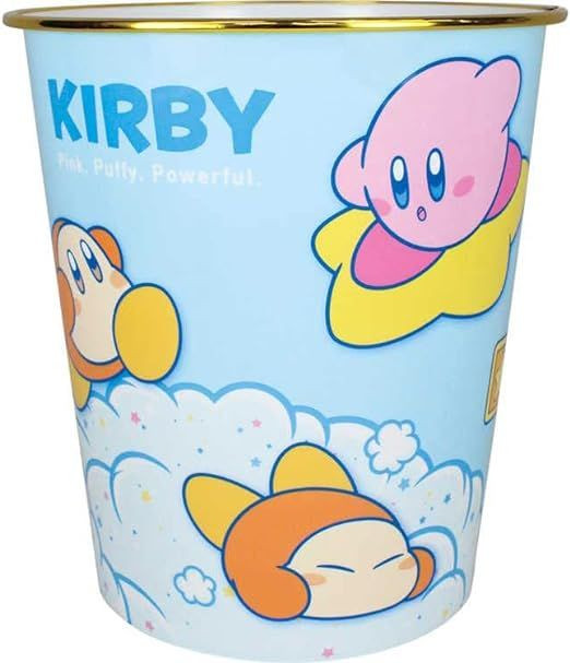 Cute Trash Can/Organizer - Kirby in Bule Sky