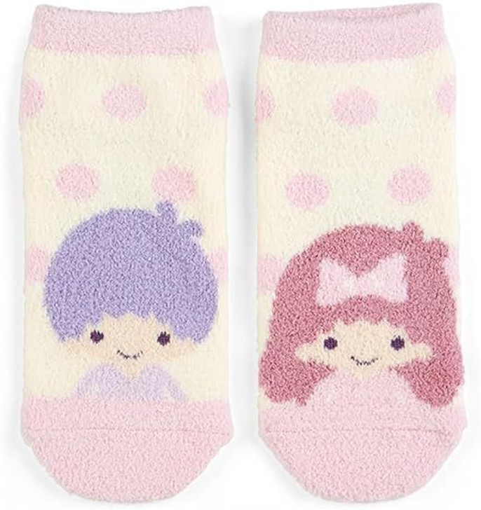 Sanrio MokoMoko Fluffy Socks Little Twin Stars (23~25cm)