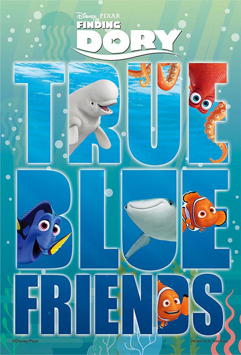 Yanoman Jigsaw Puzzle 99-405 Finding Dory True Dory (99 Small Pieces) (4979817994054)