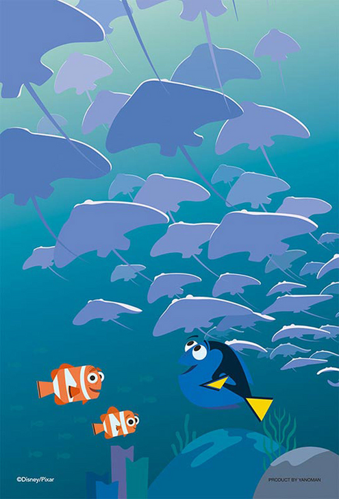 Yanoman Jigsaw Puzzle 99-407 Finding Dory Going Home (99 Small Pieces) (4979817994078)