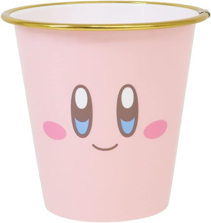 T's Factory Cute Trash Can/Organizer Kirby Face