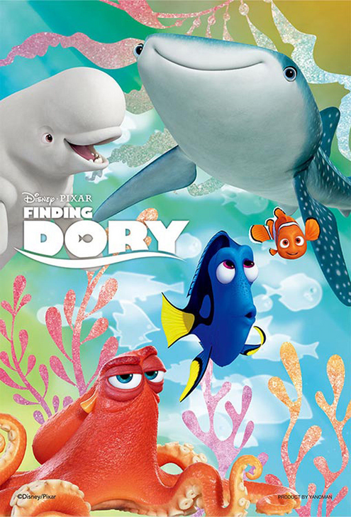 Yanoman Jigsaw Puzzle 99-408 Finding Dory The Adventures of Dory (99 Small Pcs) (4979817994085)