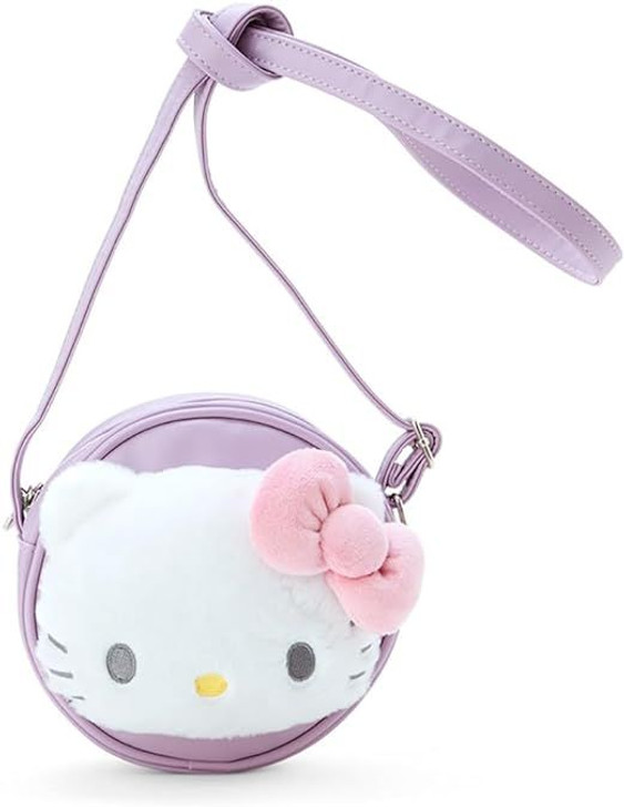 Sanrio Face Plush Pochette Hello Kitty