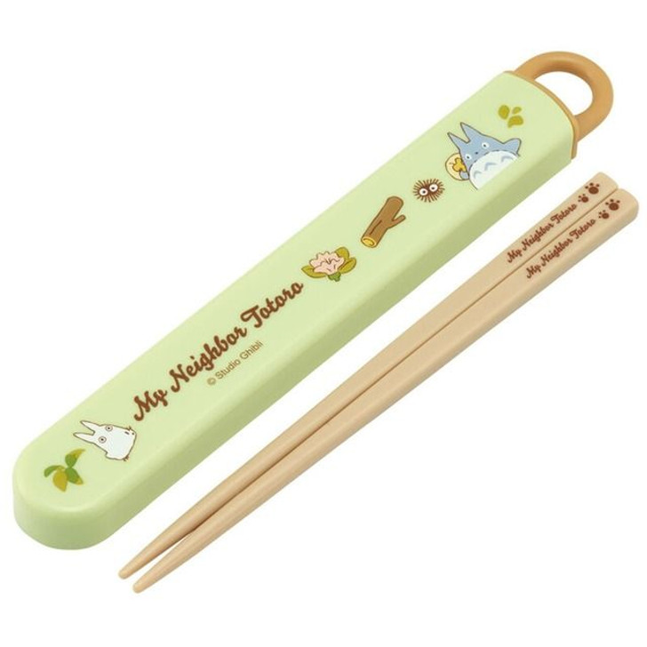 Skater Studio Ghibli Antibacterial Slide Chopstick Box Set My Neighbor Totoro Cat Bus