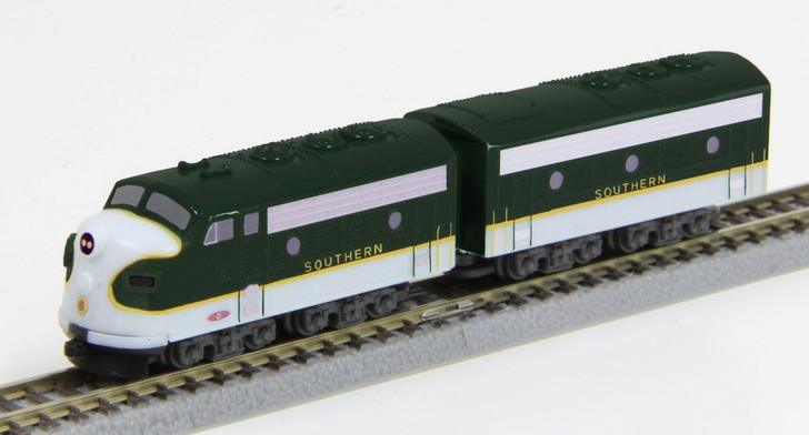 Rokuhan ST012-4 Z Shorty EMD F7 SOUTHERN 2 Cars Set (Z Scale)