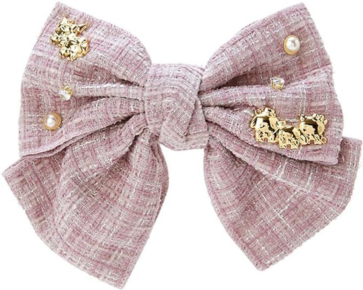 Sanrio Hair Accessories Bow Clip Barrette (Winter Outfits)