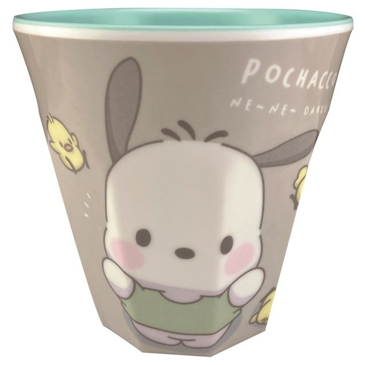 T's Factory Sanrio Melamine Cup Pochacco (Let's Cuddle!)