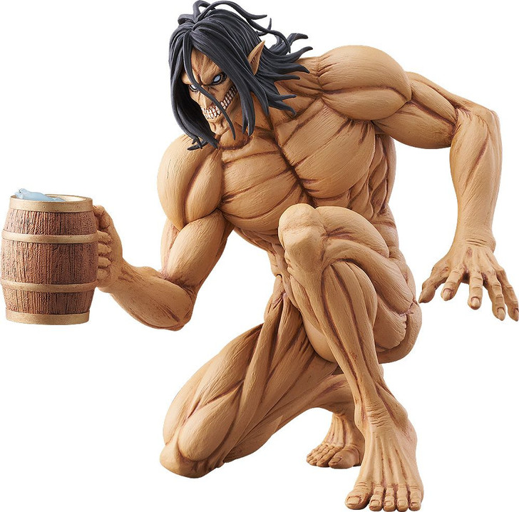 Good Smile Company POP UP PARADE Eren Yeager: Attack Titan (Worldwide After Party Ver.) Figure (Attack on Titan)