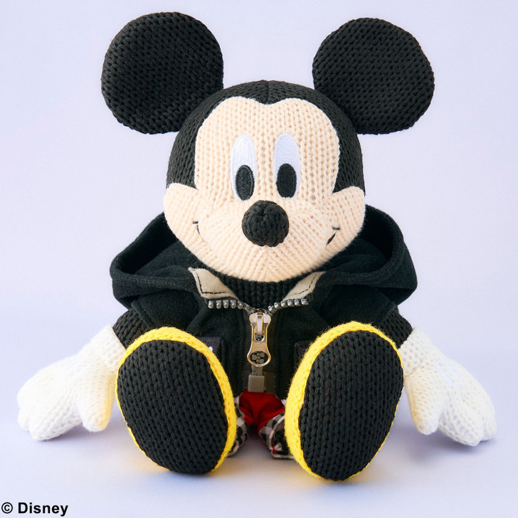 Square Enix Amigurumi Plush Toy King Mickey (Kingdom Hearts)