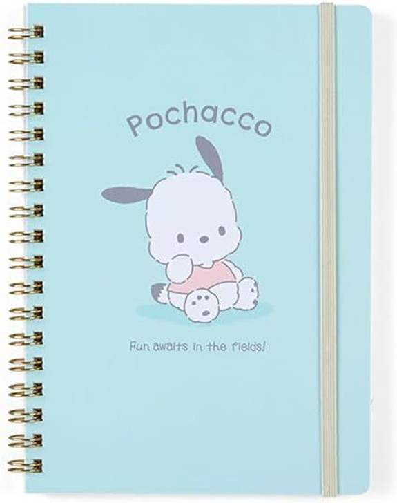 Sanrio B6 Size Ring Notebook Pochacco (Plushie)