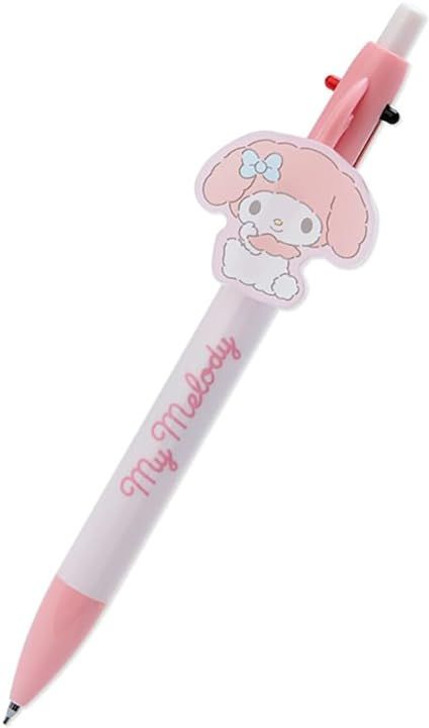 Sanrio 2-Color Ballpoint Pen & Mechanical Pencil My Melody (Plushie)