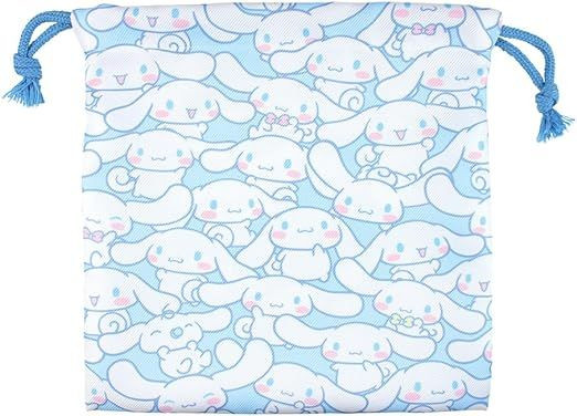 T's Factory Sanrio Flat Drawstring Bag - Cinnamoroll