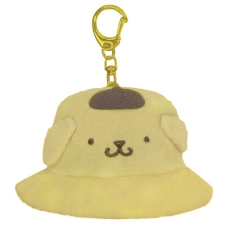 T's Factory Sanrio Bucket Hat Keychain - Pom Pom Purin