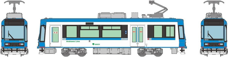 Tomytec Tokyo Transportation Bureau Type 8900 (Blue) (N scale)