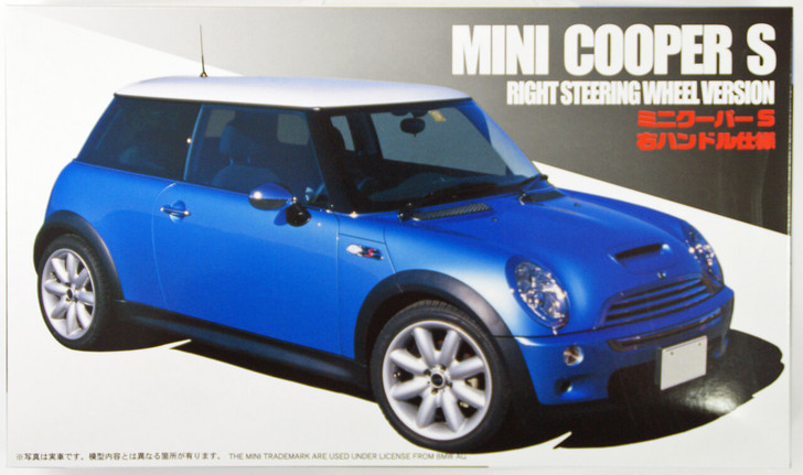 Fujimi RS-64 New Mini Cooper S 1/24 Scale Kit (4968728122274)