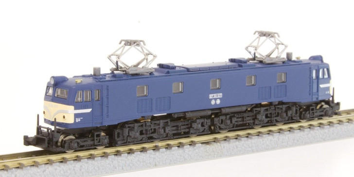 Rokuhan T039-3 Electric Locomotive Type EF58 No.127 Small Window Blue (Z Scale)