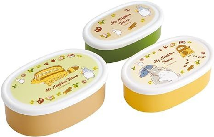 Studio Ghibli Food Container My Neighbor Totoro 3P Set / Cat