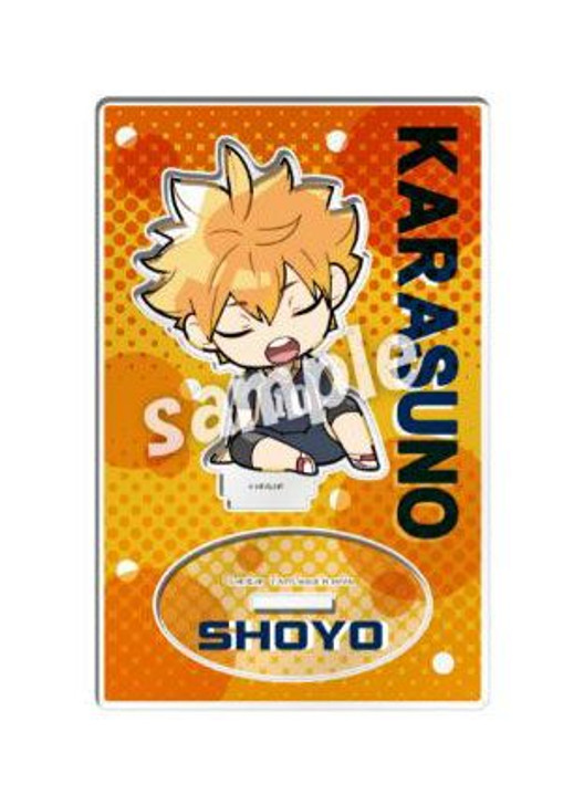 AmiAmi [Character & Hobby Shop]  Haikyuu!! Acrylic Art Panel Karasuno High  School Yojijukugo(Released)