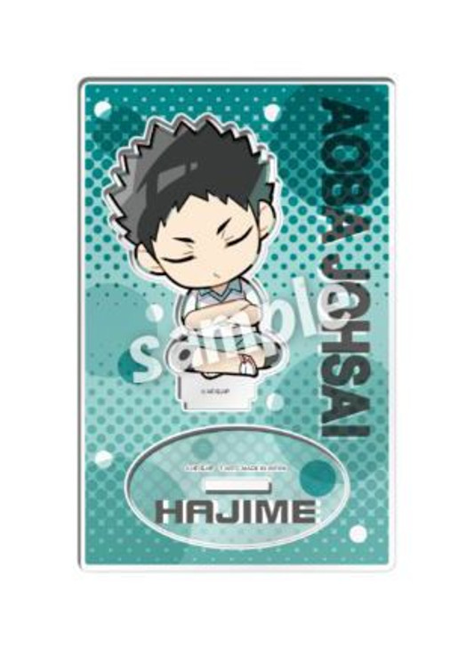 Takara Tomy A.R.T.S Kata-Zun Acrylic Display Stand Haikyuu!! Hajime Iwaizumi
