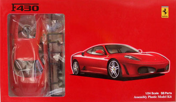Fujimi RS-67 Ferrari F430 1/24 Scale Kit (4968728122557)