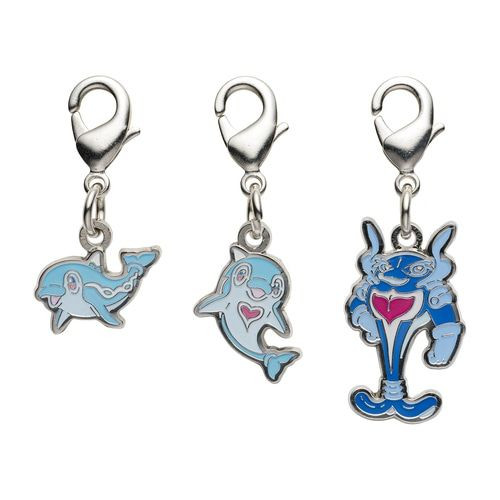 Pokemon Center Original Nationwide Pokedex Metal Charm Set