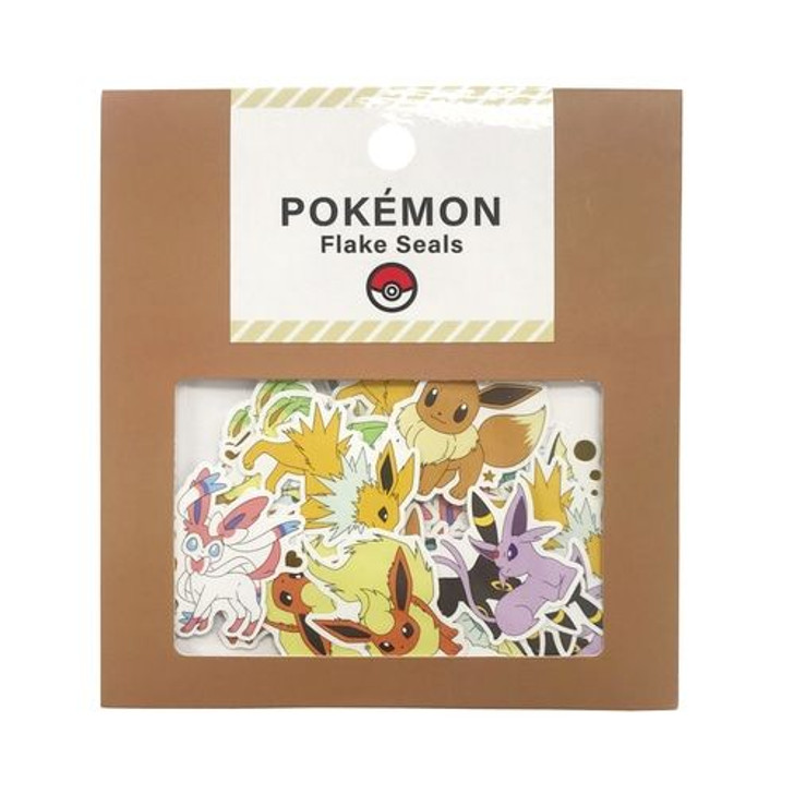 Pokemon Center Original Pokemon Flake Sticker Eeveelution