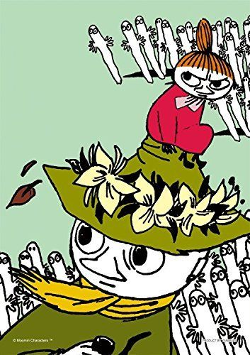 Yanoman Prism Art Jigsaw Puzzle 61-13 Moomin Little My & Snufkin (108 Pieces) (4979817340134)