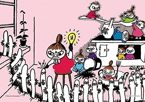 Yanoman Prism Art Jigsaw Puzzle 61-14 Moomin Little My & Hattifatteners (108 Pcs (4979817340141)