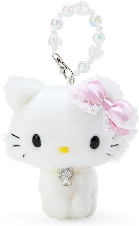 Sanrio Plush Mascot Holder - Charmmy Kitty (Heisei Character Ribbon)