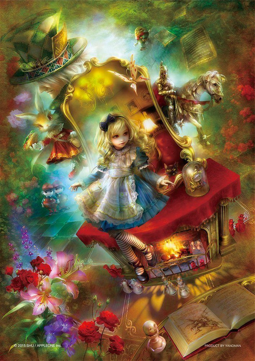 Yanoman Prism Art Jigsaw Puzzle 61-25 SHU Alice Notion (108 Pieces) (4979817340257)