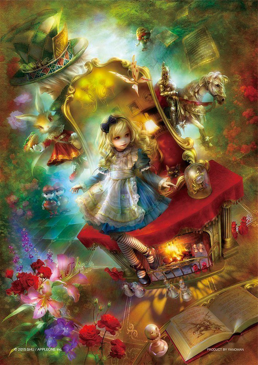 Yanoman Prism Art Jigsaw Puzzle 61-25 SHU Alice Notion (108 Pieces)