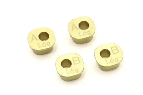 Kyosho IFW606B Brass Rear Hub Carrier Bush Set(MP10)
