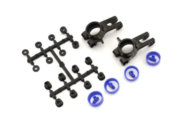 Kyosho IFW608B Aluminum Rear Hub Carrier(L､R/Gunmetal/MP10)