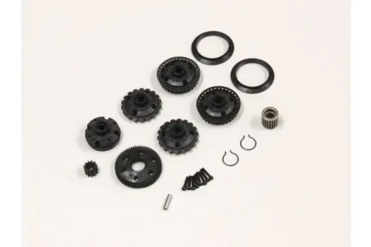 Kyosho OT208B Diff Gear Case & Pulley (OPTIMA)