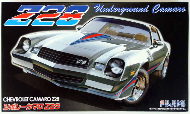 Fujimi RS-73 Chevrolet Camaro Z28 1/24 Scale Kit (4968728037875)