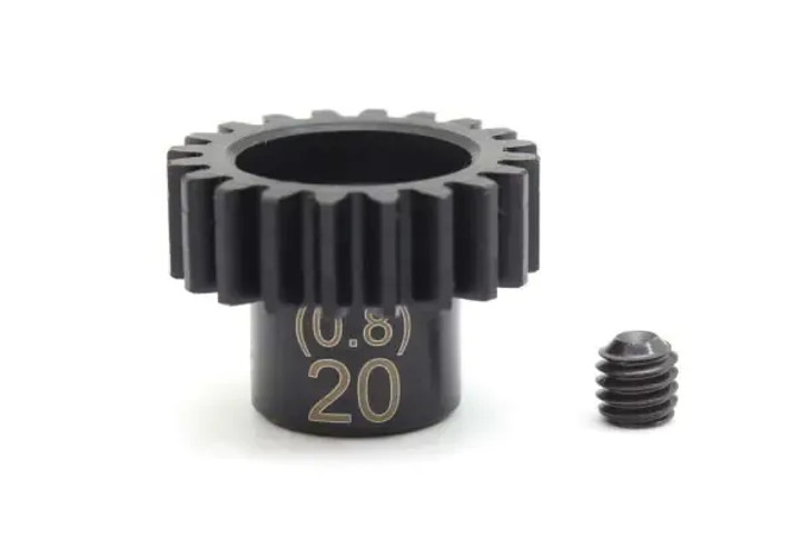 Kyosho PNGS0820 Steel Pinion Gear (20T/0.8M/ Diameter 5.0)