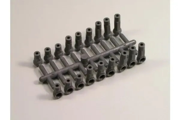 Kyosho UM112HB 4.8mm Ball End (Hard/Gunmetal)