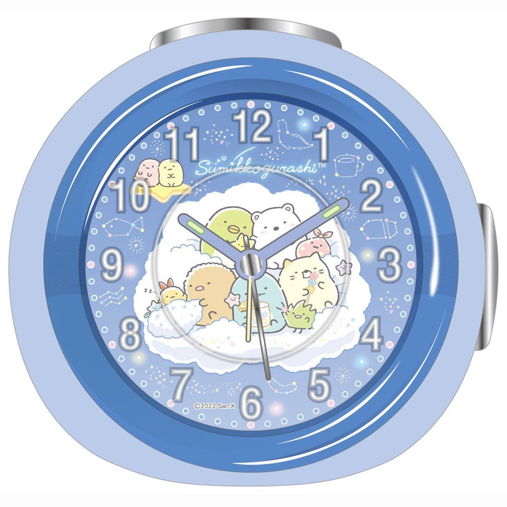 Sumikko Gurashi LED Clock Starry Sky Blue