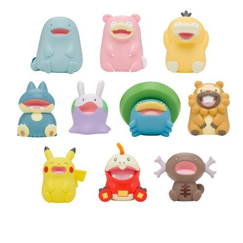 Pokemon Center Original 1, 2 and Pokan! Soft Vinyl BIG Mini