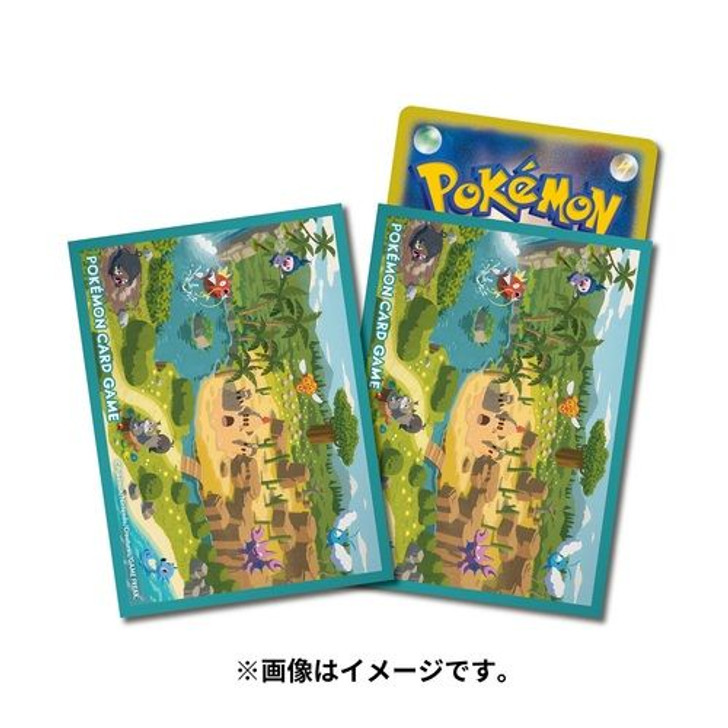 Pokemon Card Game TCG Deck Sleeves Connecting Worlds