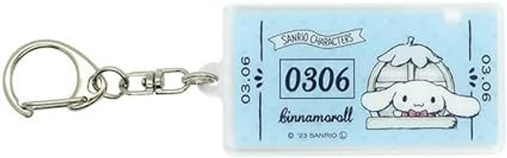 OST Sanrio Keychain Ticket Style Cinnamoroll