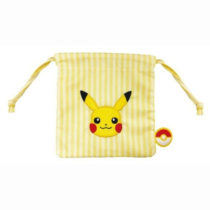 SK JAPAN Pokemon Drawstring Pouch Pikachu